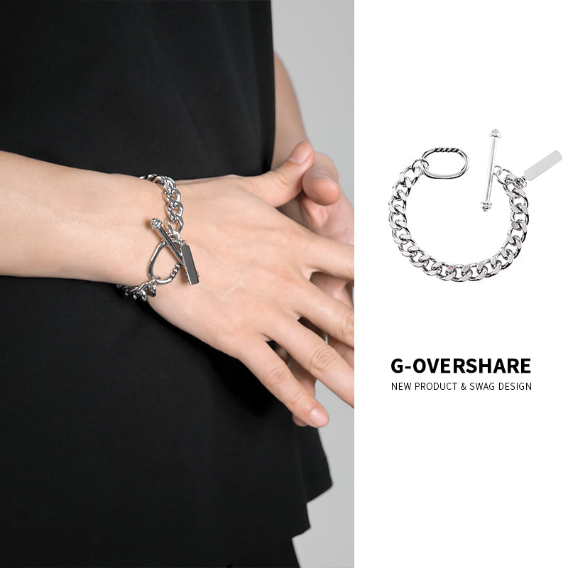 Cuban Hip-Hop Screw Buckle Bracelet