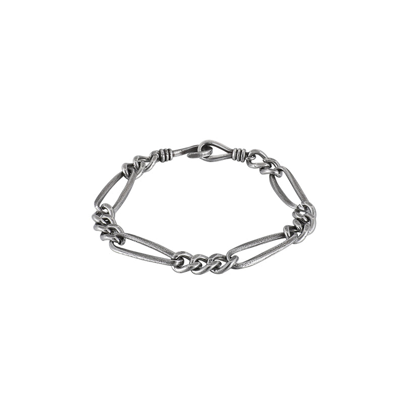 Spliced Knot Vintage Titanium Steel Bracelet