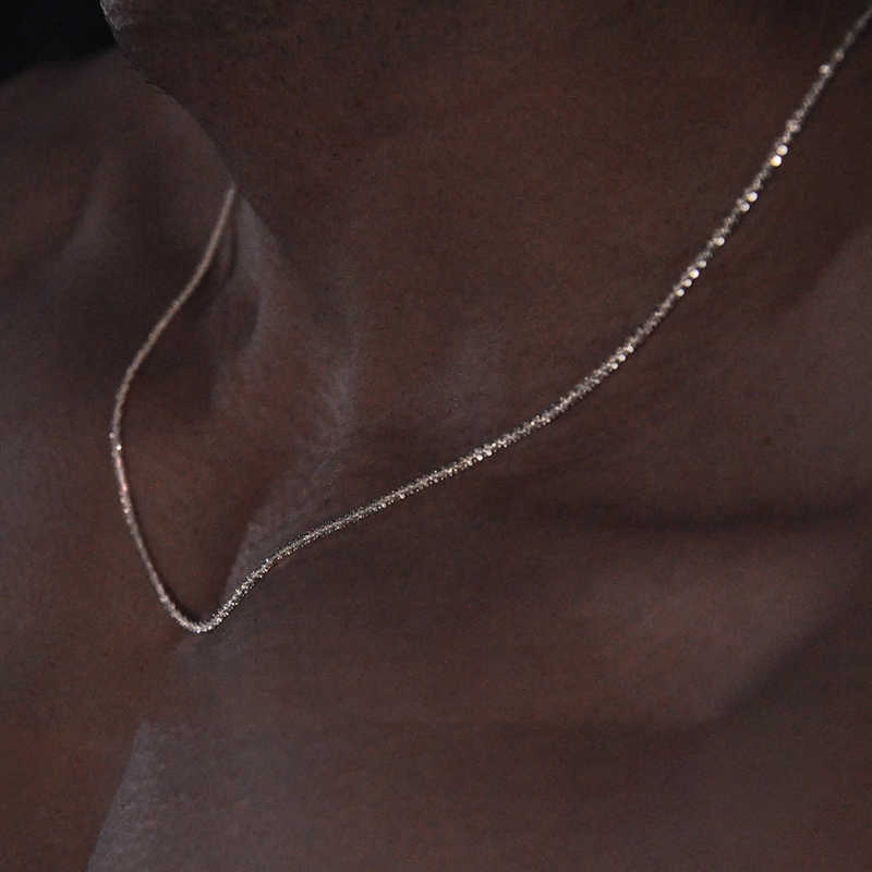 Snake Bone Sparkling Necklace