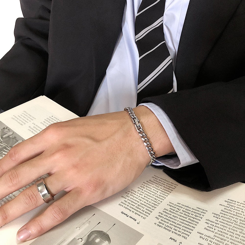 Hip-hop Cuban High-end Simple Bracelet