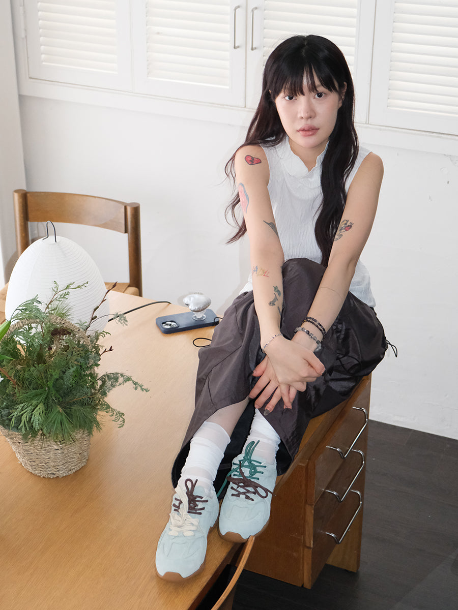 Retro Forrest Gump flat shoes