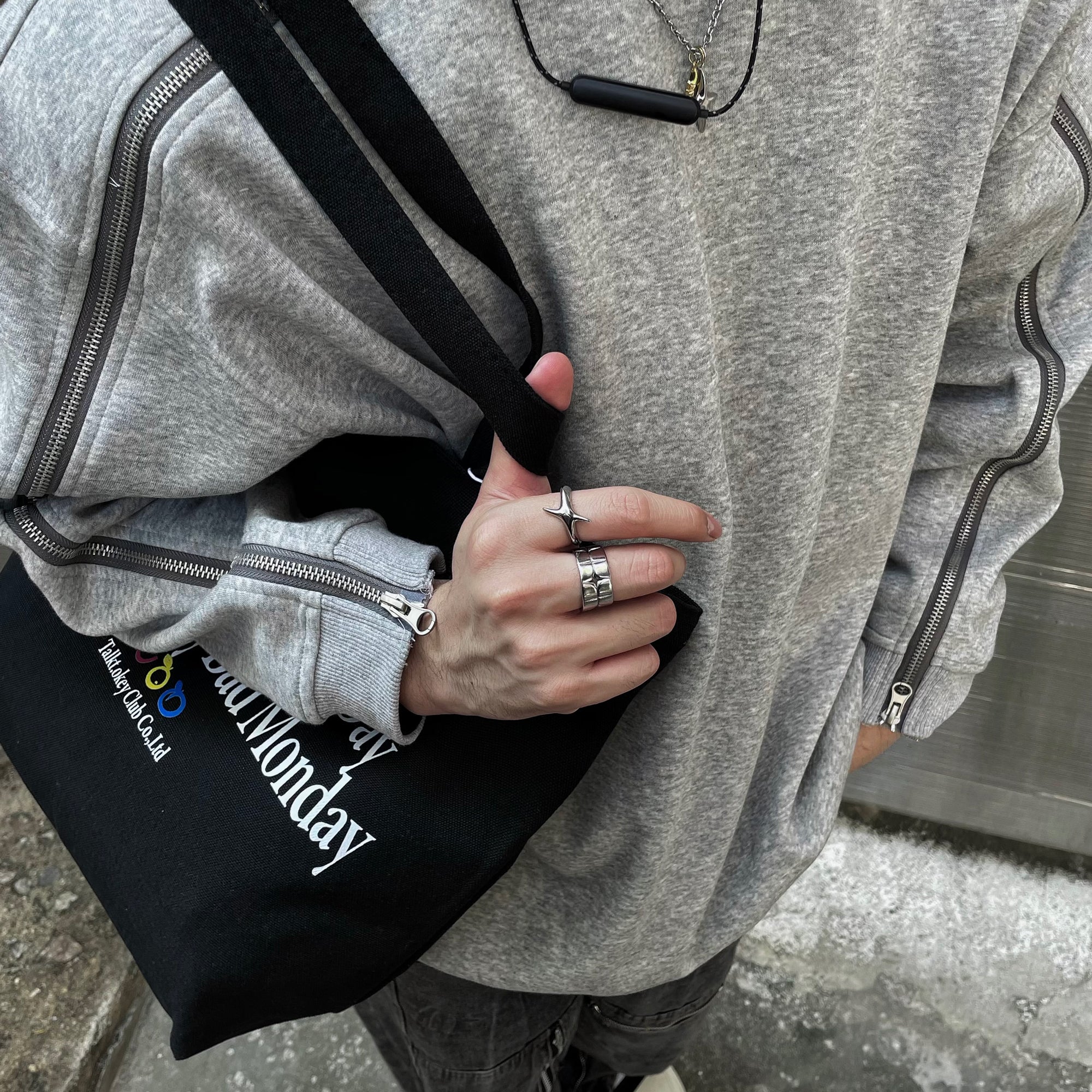 Shining Star Titanium Steel Ring