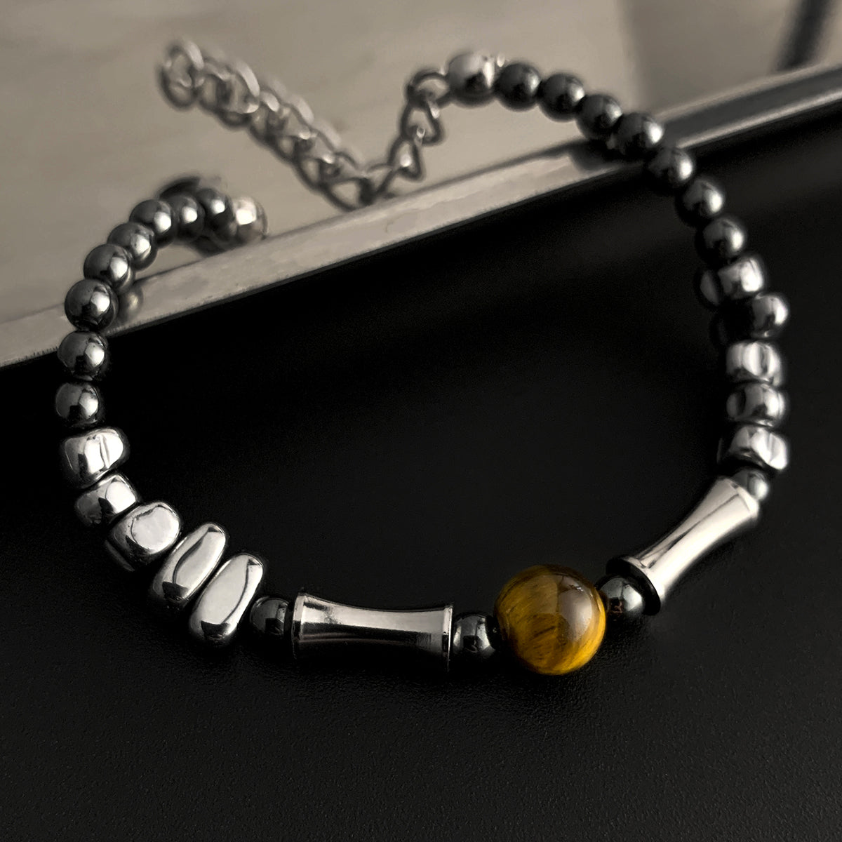 Tiger's Eye Beaded Bracelet
