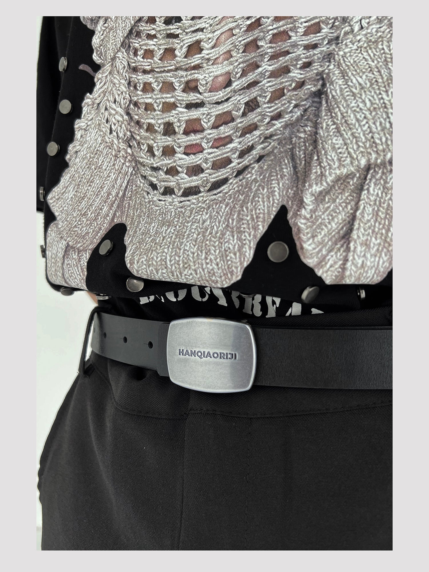 Niche Metal Buckle Belt ArtsKoreanMan