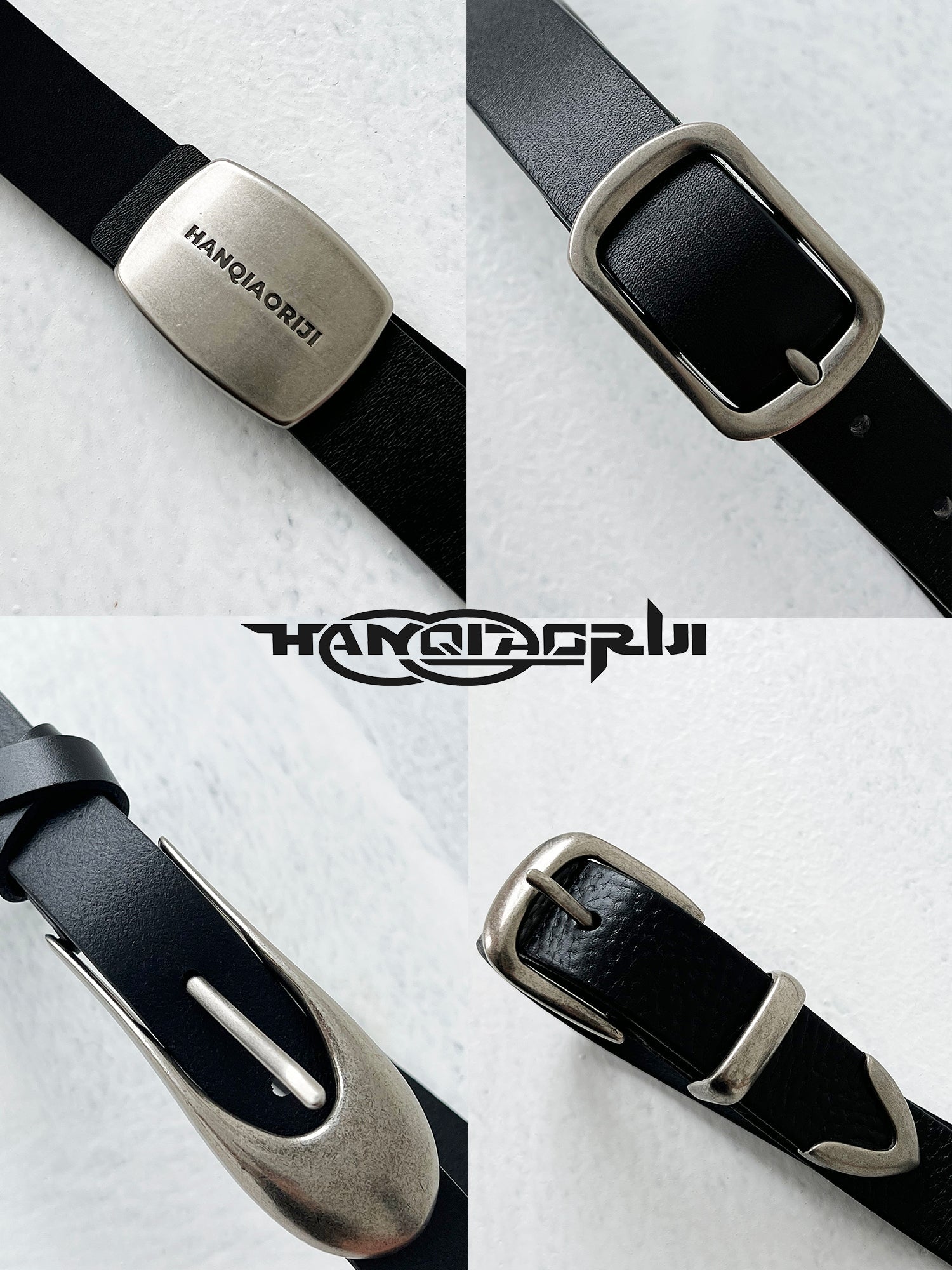 Niche Metal Buckle Belt ArtsKoreanMan