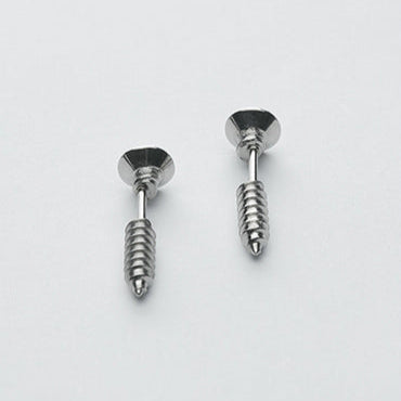Long Screw Shape Earrings