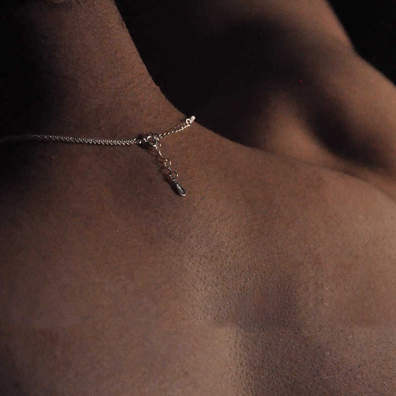 Snake Bone Sparkling Necklace