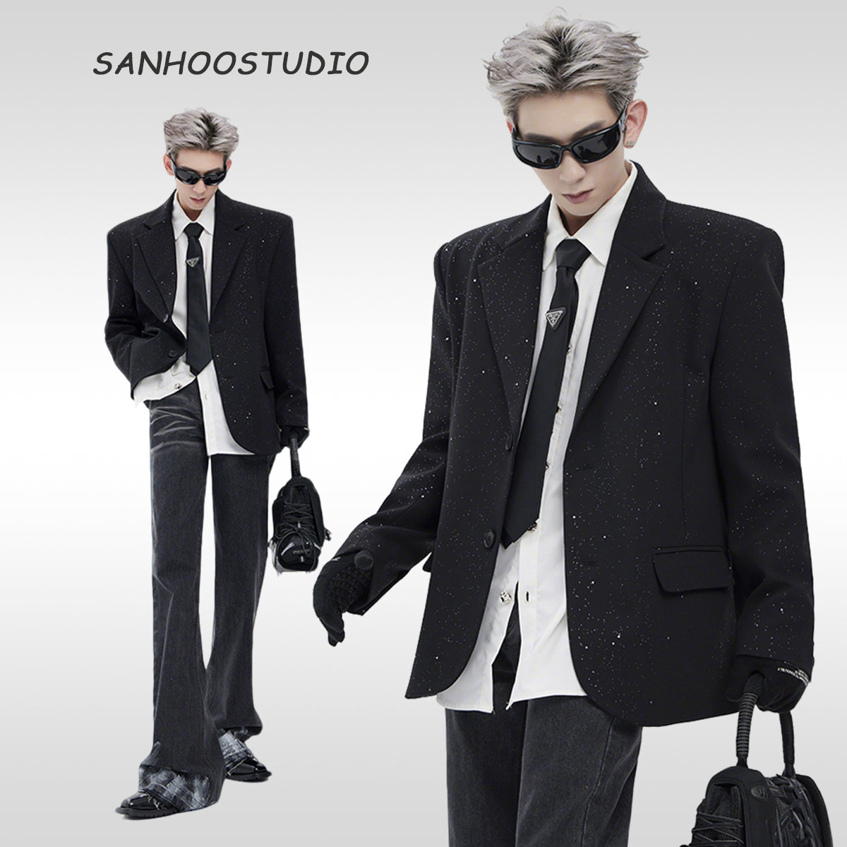 Starry Casual Suit Jacket