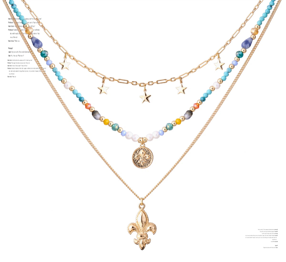 Sanhoostudio’s ocean-inspired necklace features colorful beads and a playful pendant. Perfect for beach vacations, layering, or couple gifts full of summer energy.