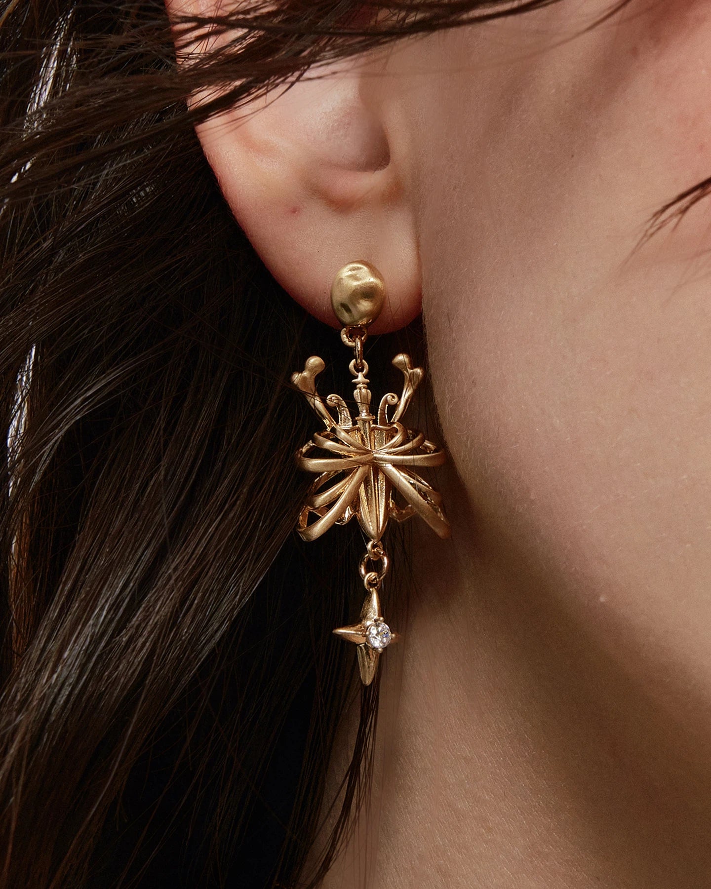 S925 Silver Butterfly Earrings