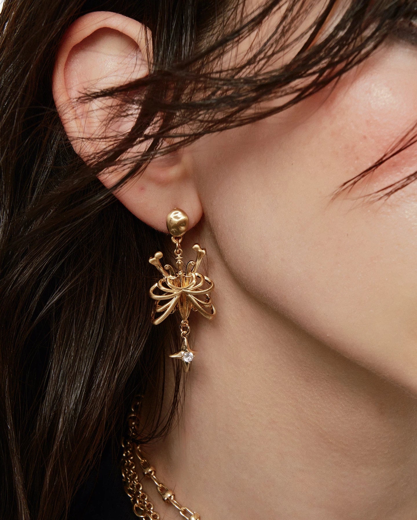 S925 Silver Butterfly Earrings