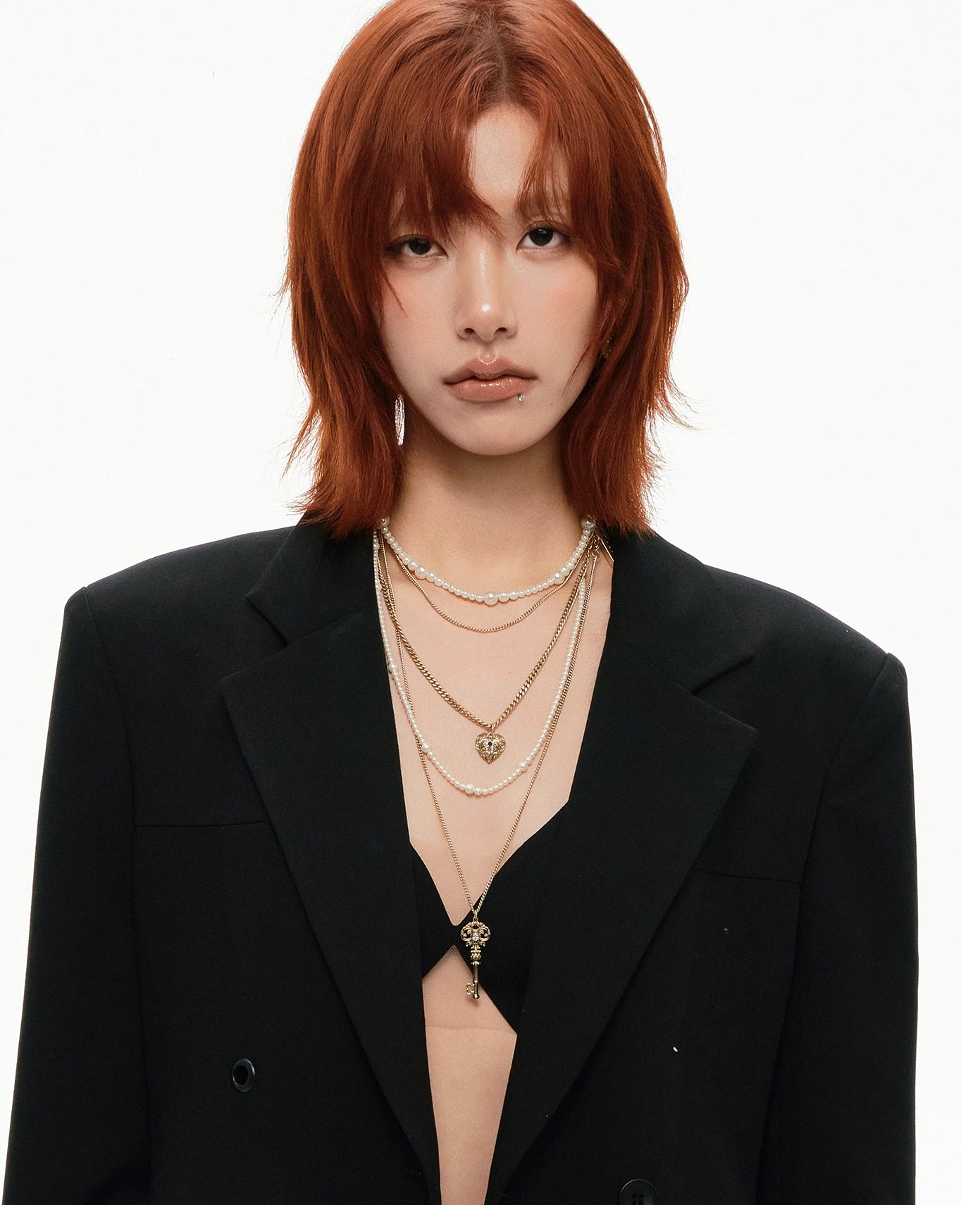 Detachable Multi-Layer Pearl Necklace