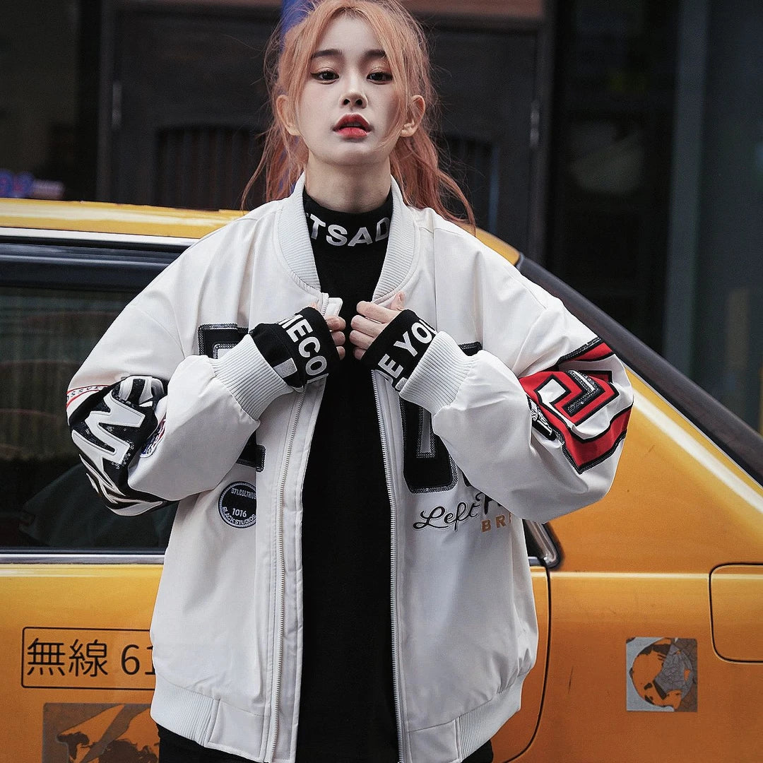 Handcrafted Dyed Graffiti Washed Denim Jacket