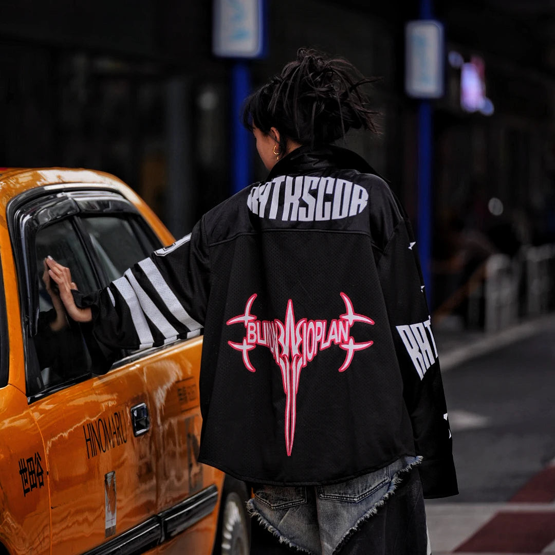 Sanhoostudio Dark Graphic Sun Protection Long Sleeve T-Shirt