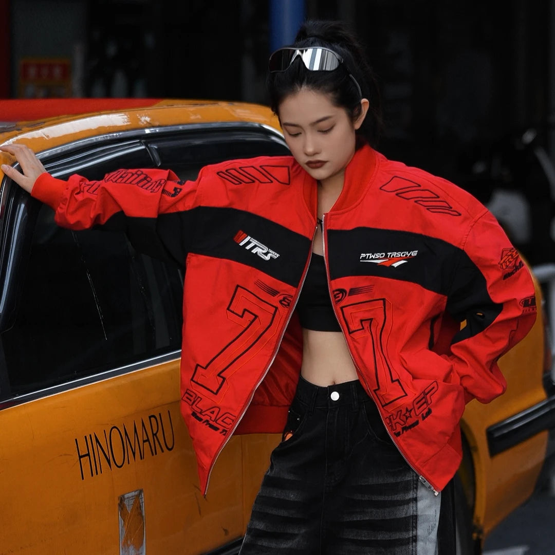 Sanhoostudio oversized short sleeve T-shirt featuring graphic print design and relaxed fit silhouette. Perfect for streetwear outfits with breathable fabric, lightweight feel, and daily casual styling.