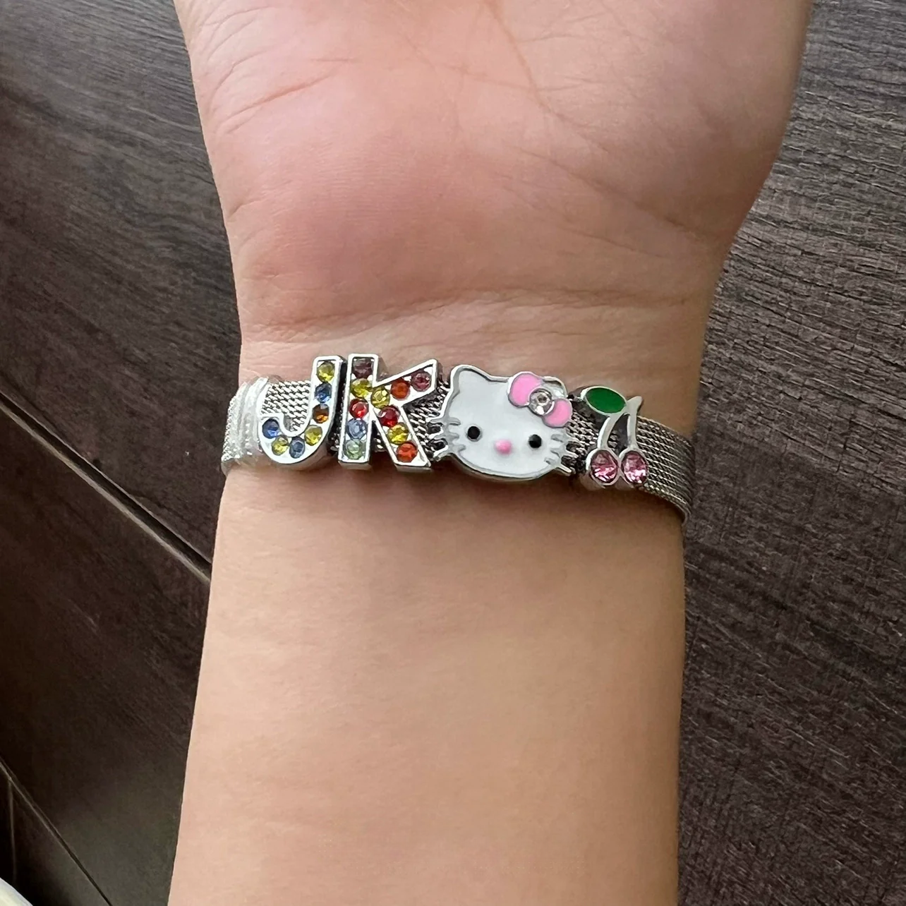 Y2K Kitty Cat Cartoon Bracelet