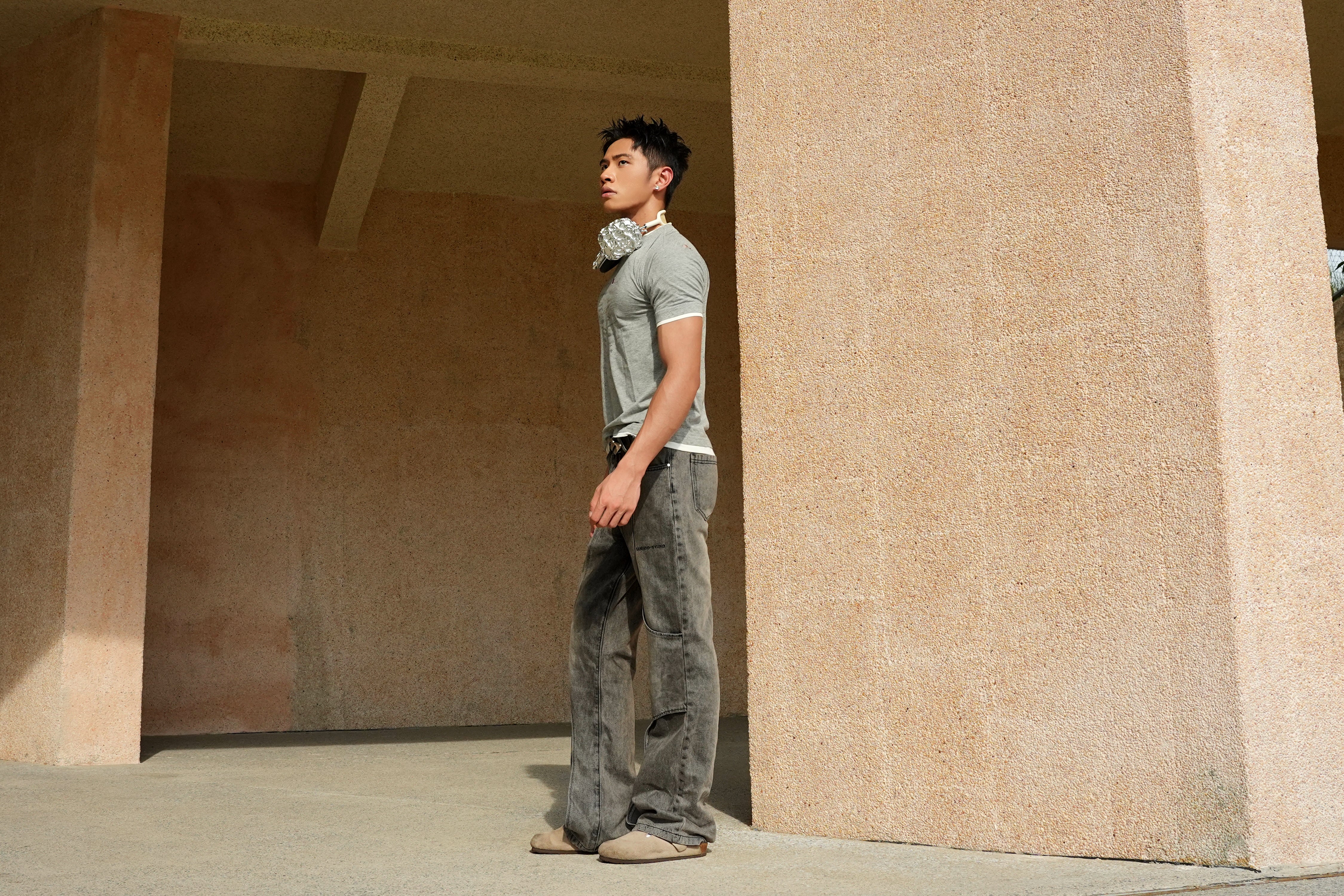 Double Layer Design Jeans