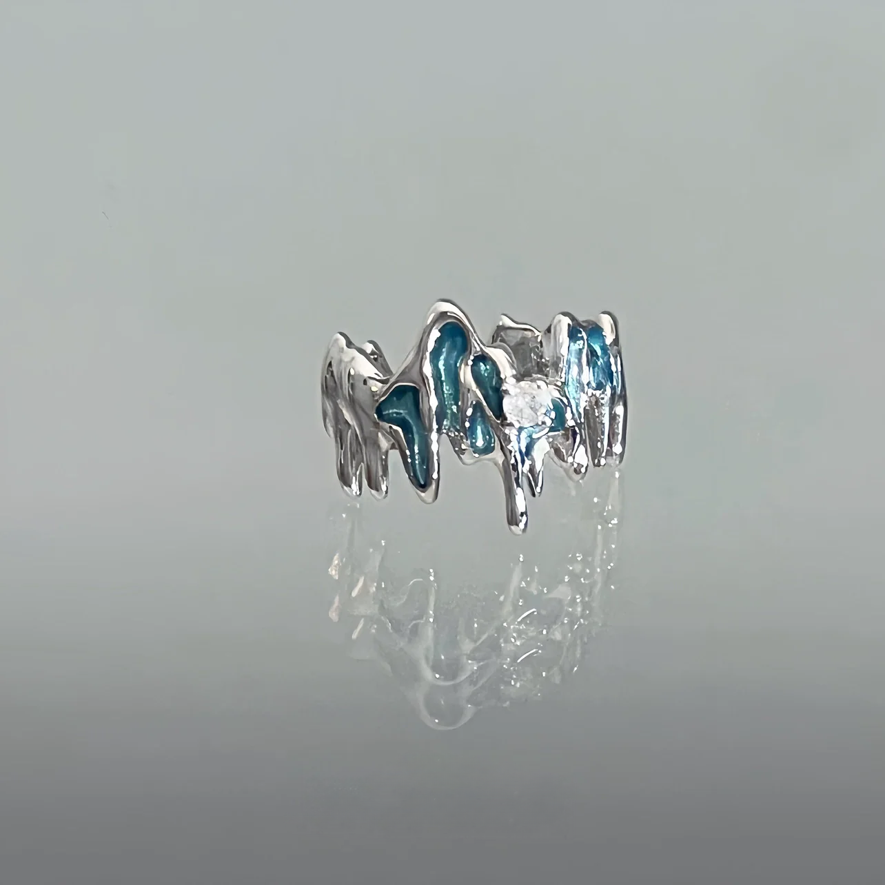 Irregular Metal Open Ring