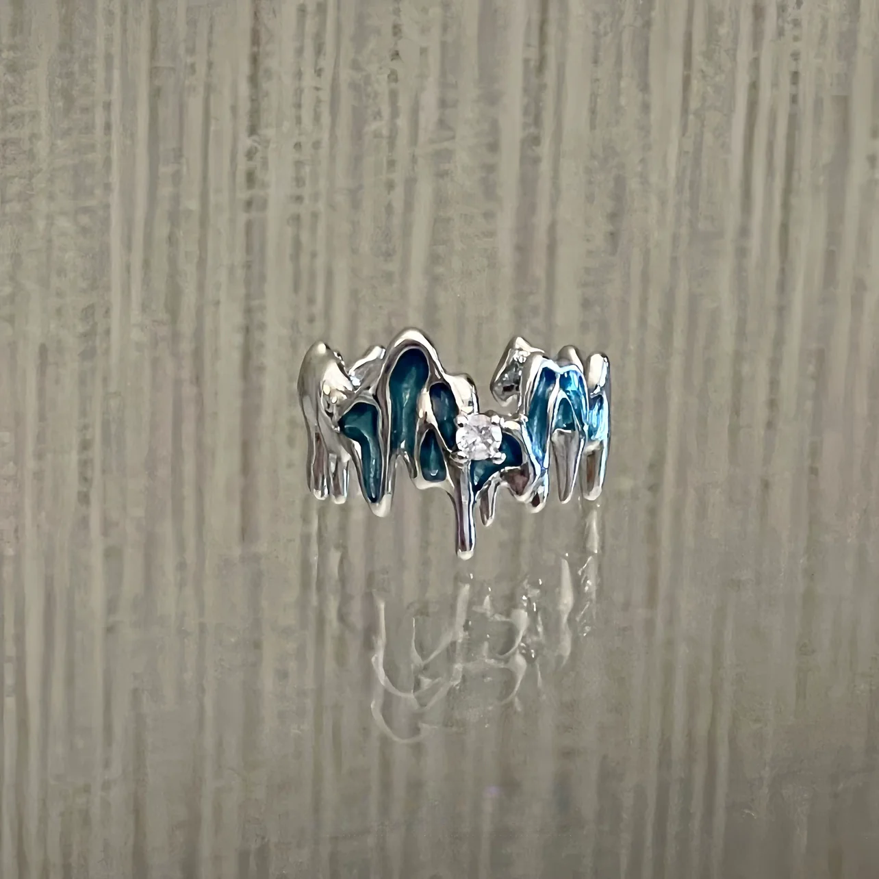 Irregular Metal Open Ring