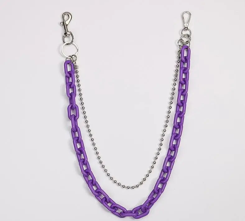 Detachable Chain Trousers ArtsKoreanMan