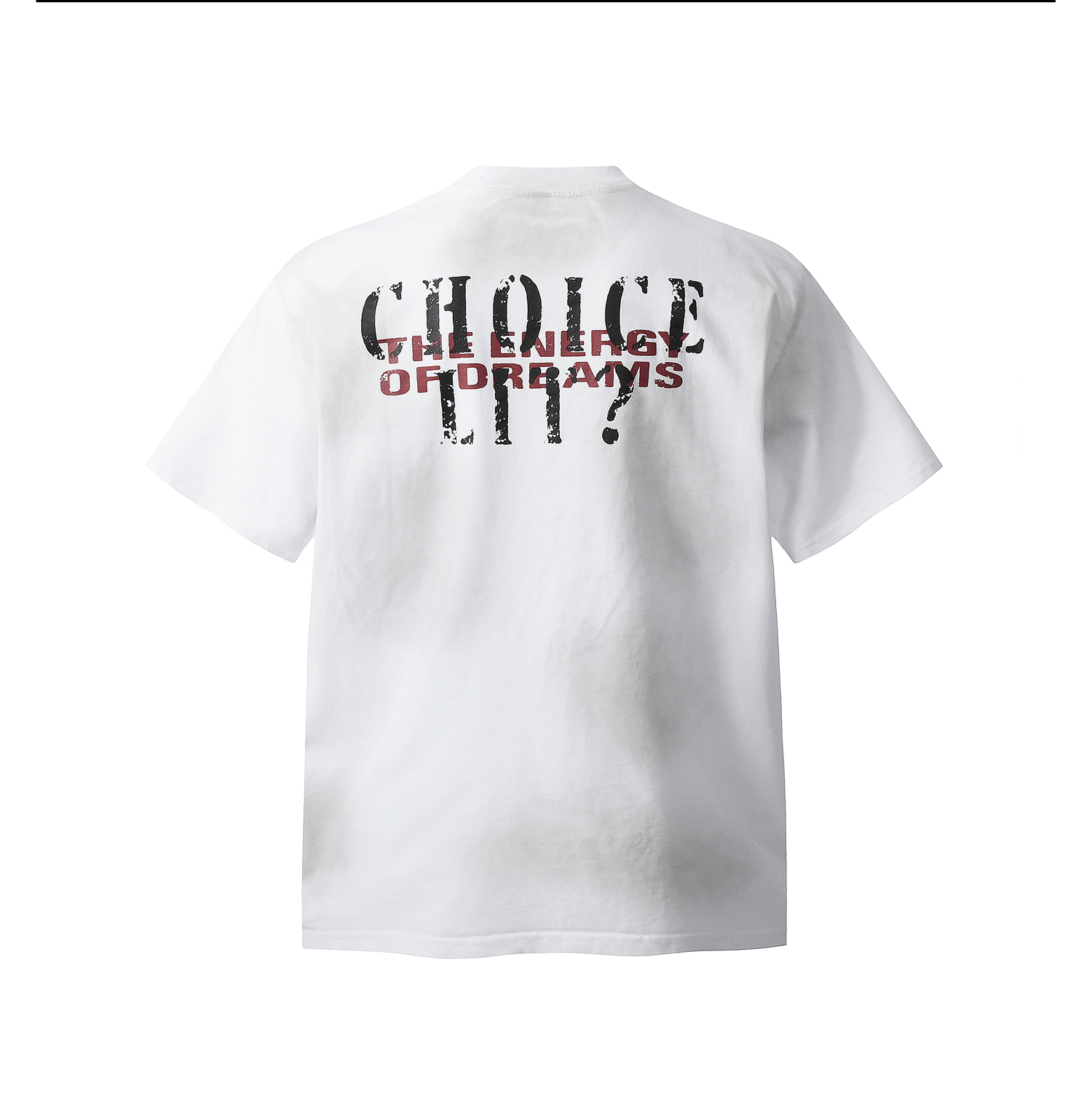 The Sanhoostudio oversized T-shirt features a distressed vintage wash with a round neck and structured shoulders. With its breathable cotton fabric and relaxed high street vibe, it’s a wardrobe staple that blends comfort and edgy streetwear style.