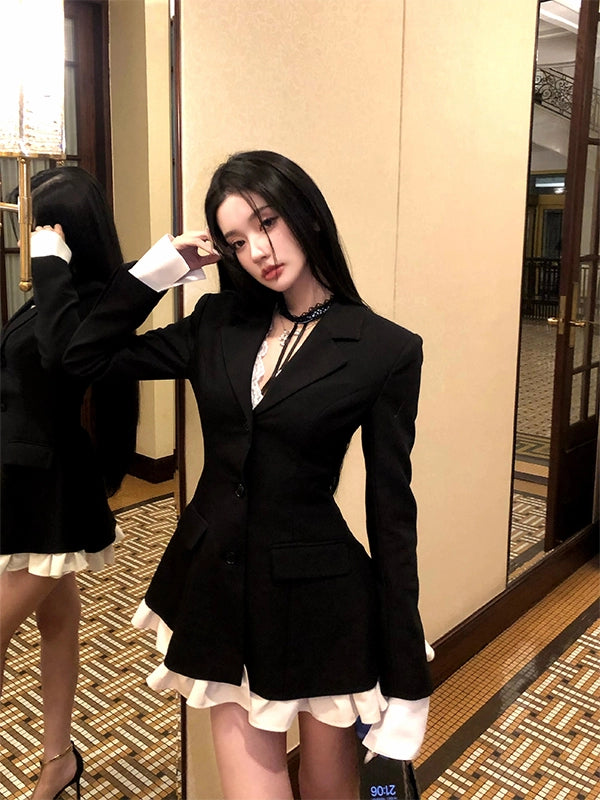 Two-Piece Blazer Dress