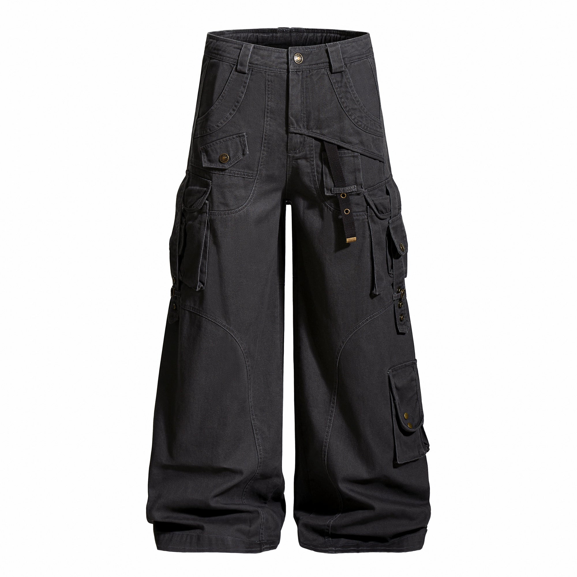 High Street Utility Multi-Pocket Cargo Pants