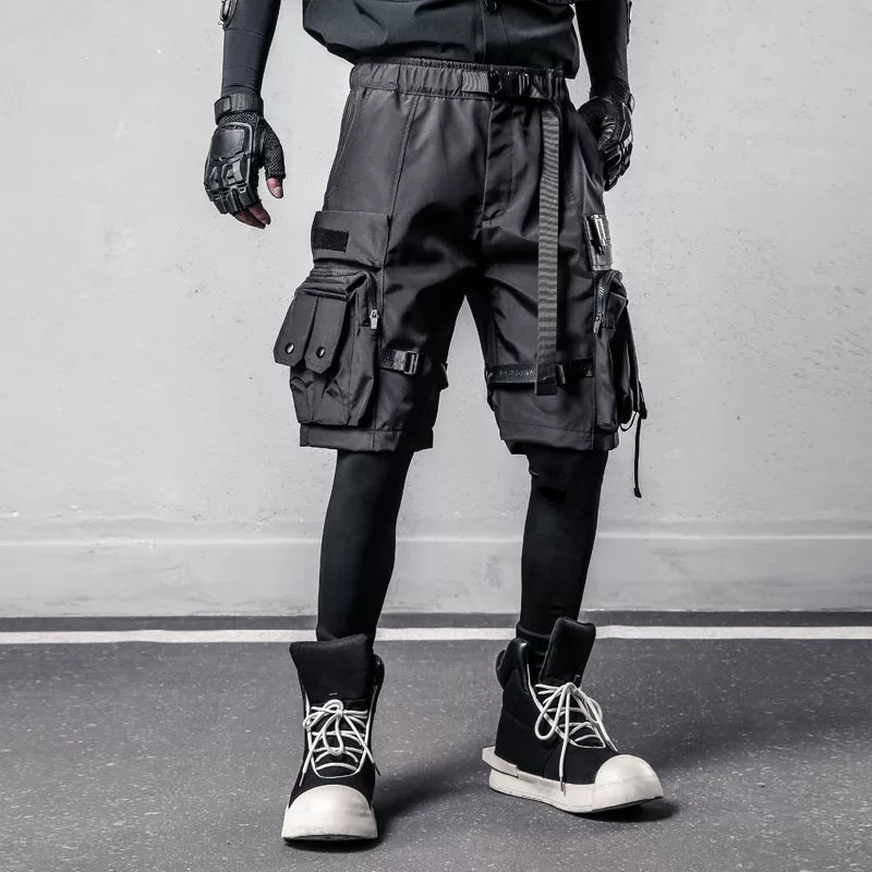 Sanhoostudio Multi Pocket Tactical Shorts