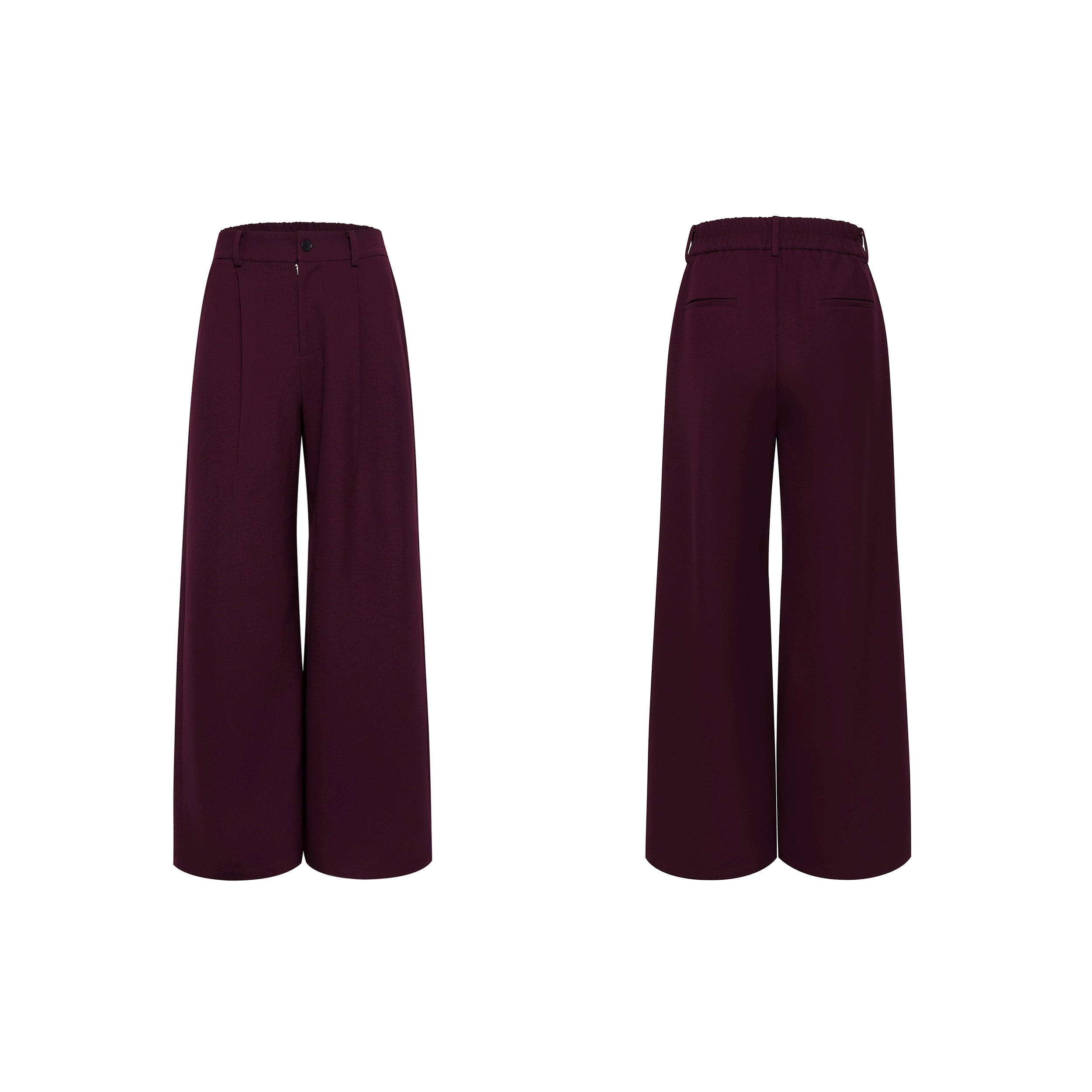 Tailored Shoulder Wool Suit Jacket