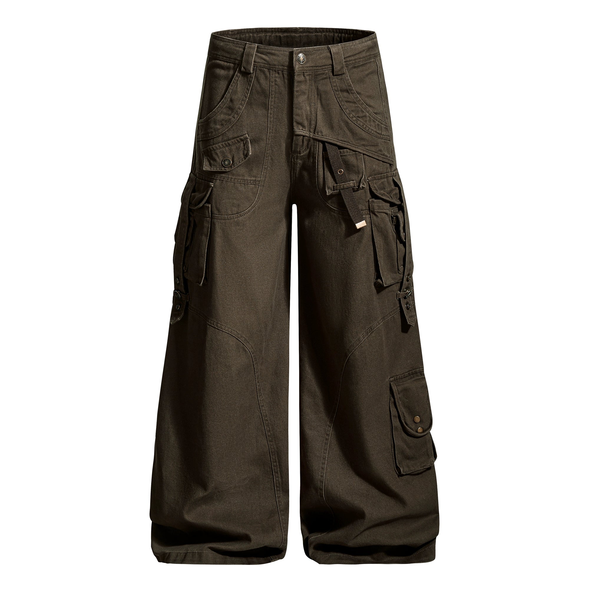 High Street Utility Multi-Pocket Cargo Pants