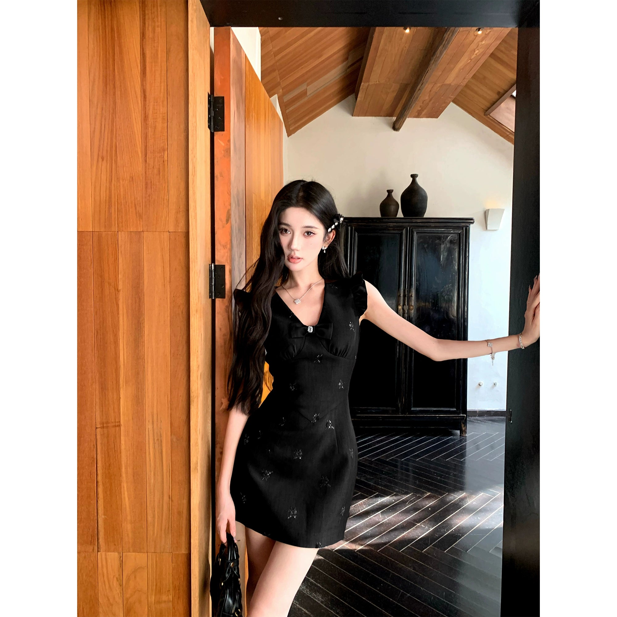 Vintage Sleeveless Mini Dress