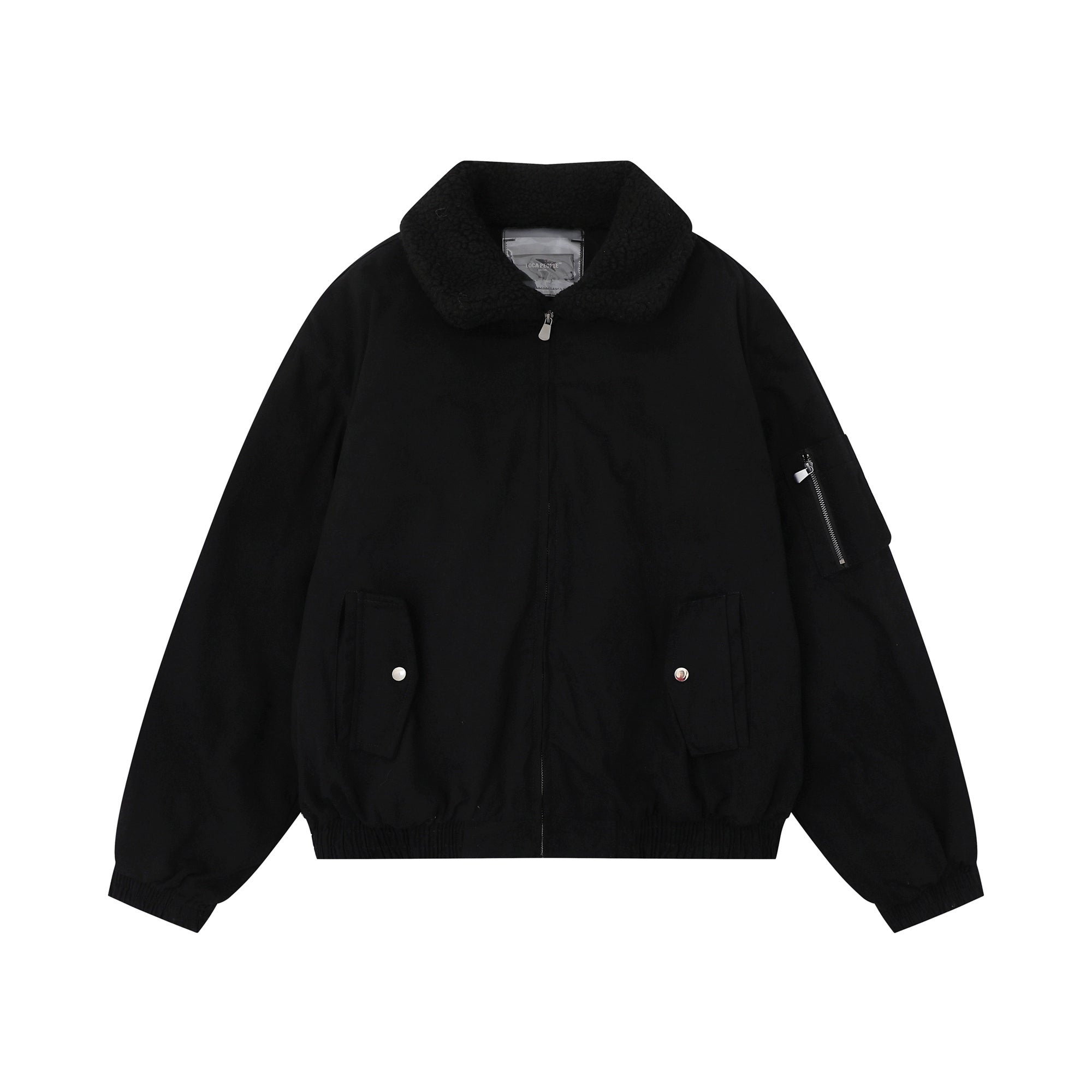 Coffee Sherpa Collar Cleanfit Winter Jacket