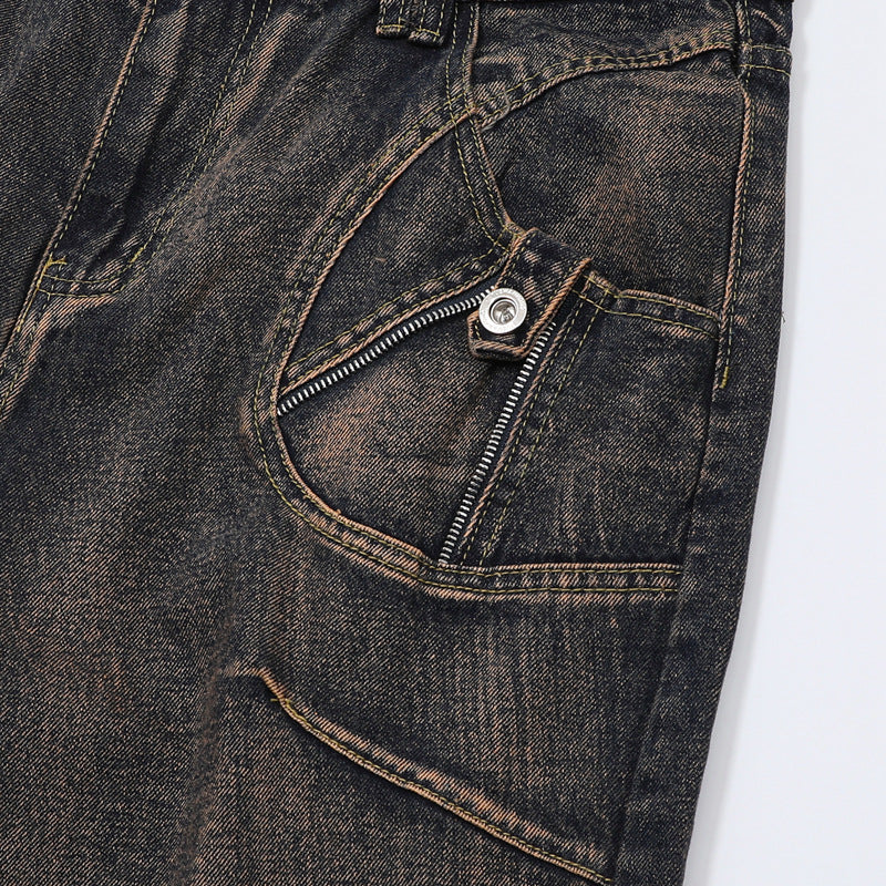 Reconstructed Deconstructed Patchwork Jeans