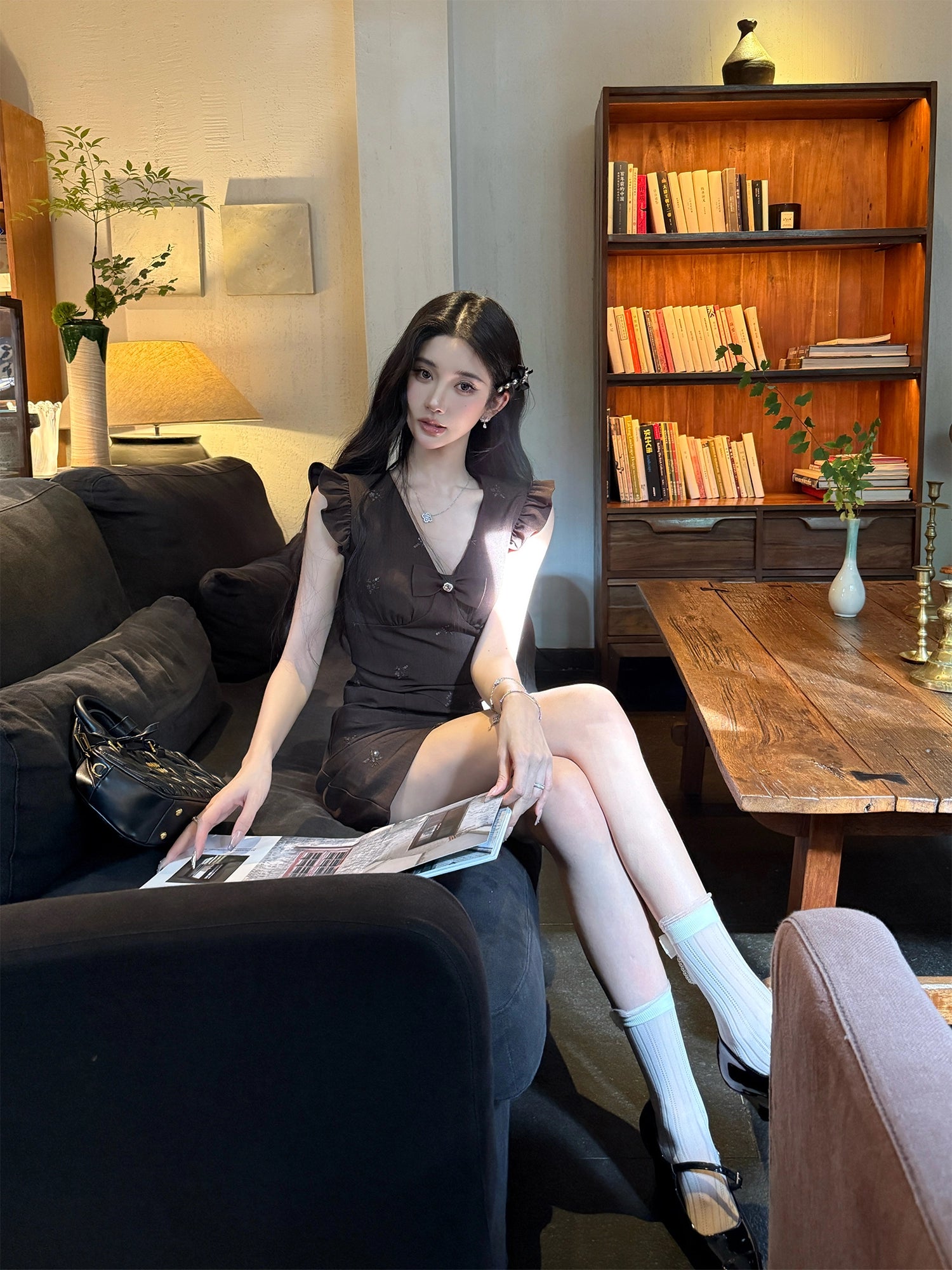 Vintage Sleeveless Mini Dress