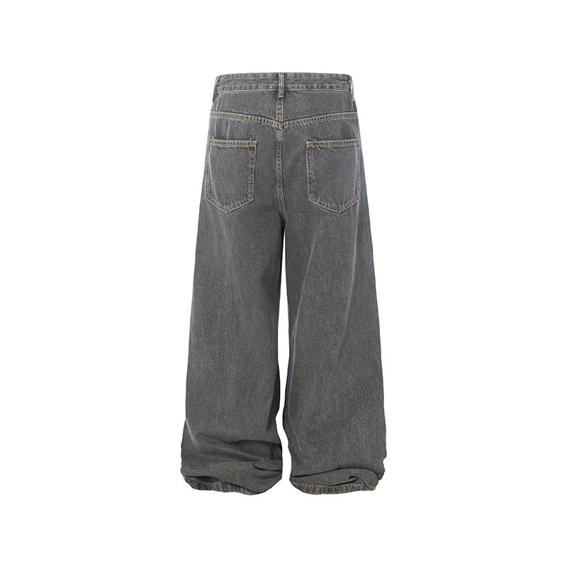 【25s Aug.】Grunge Distressed Wide-Leg Jeans