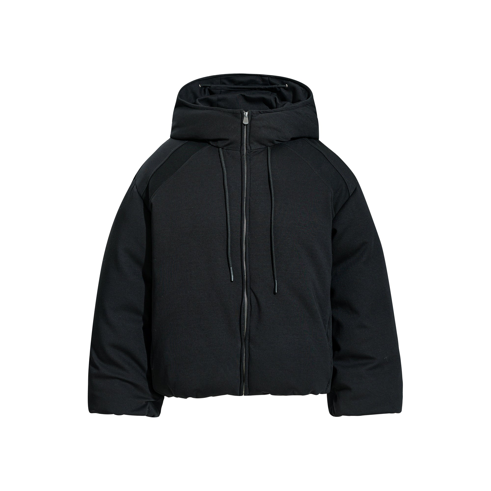 Deconstructed Bomber Oversized Hooded Puffer
