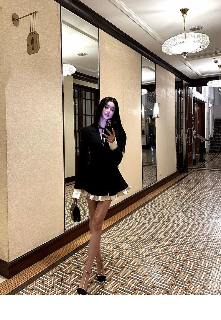 Two-Piece Blazer Dress