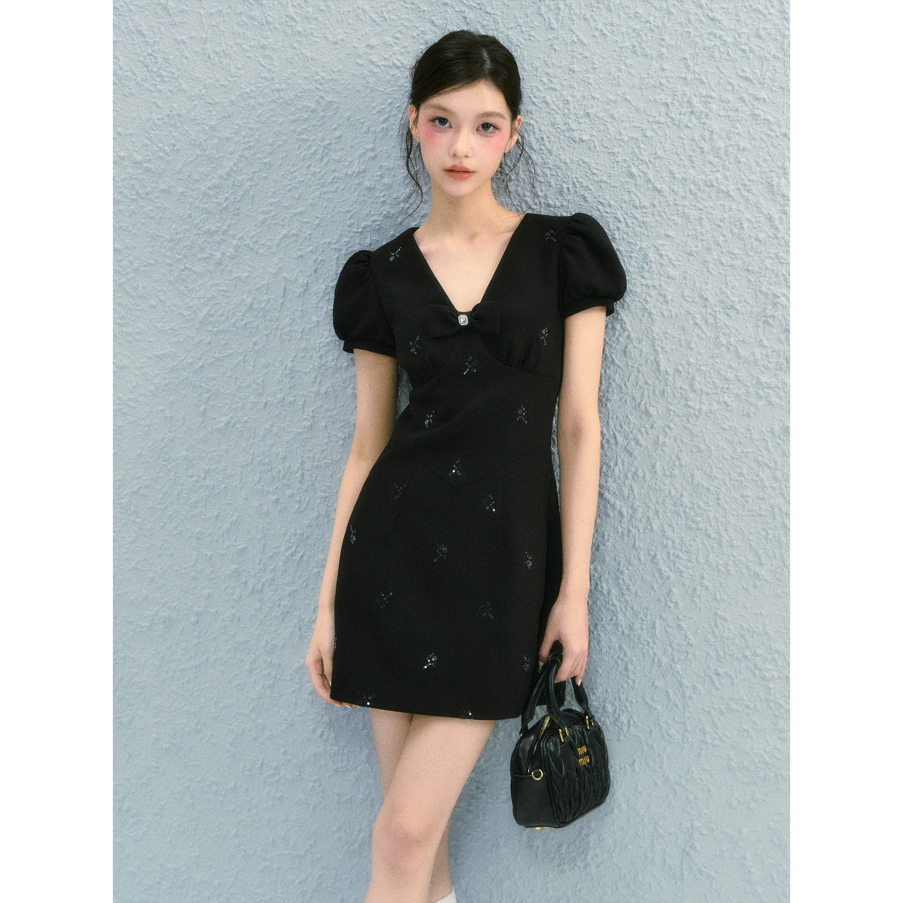 Vintage Sleeveless Mini Dress