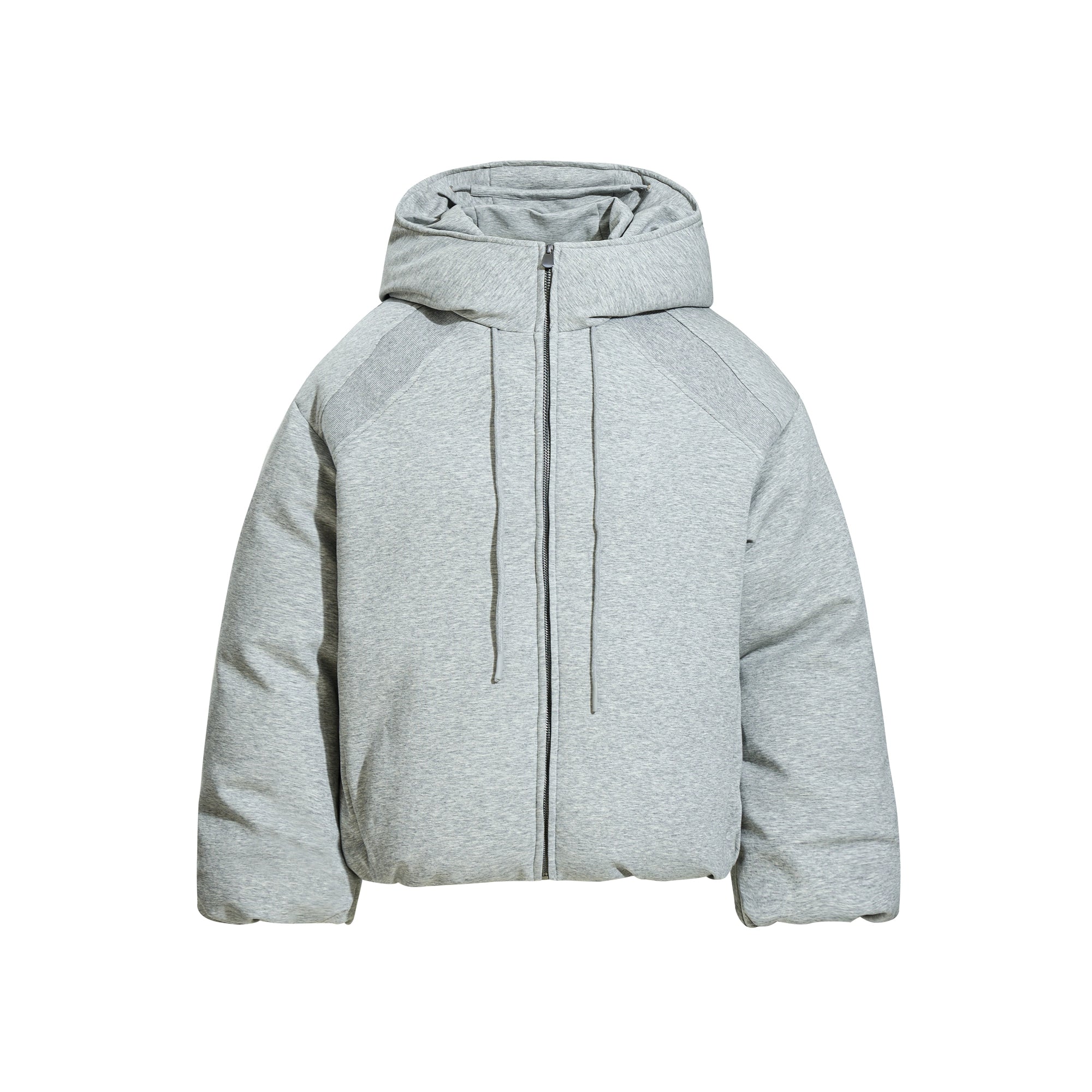 Deconstructed Bomber Oversized Hooded Puffer
