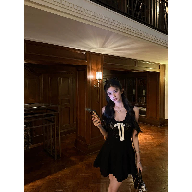 Miu-Inspired Knit Midi Dress