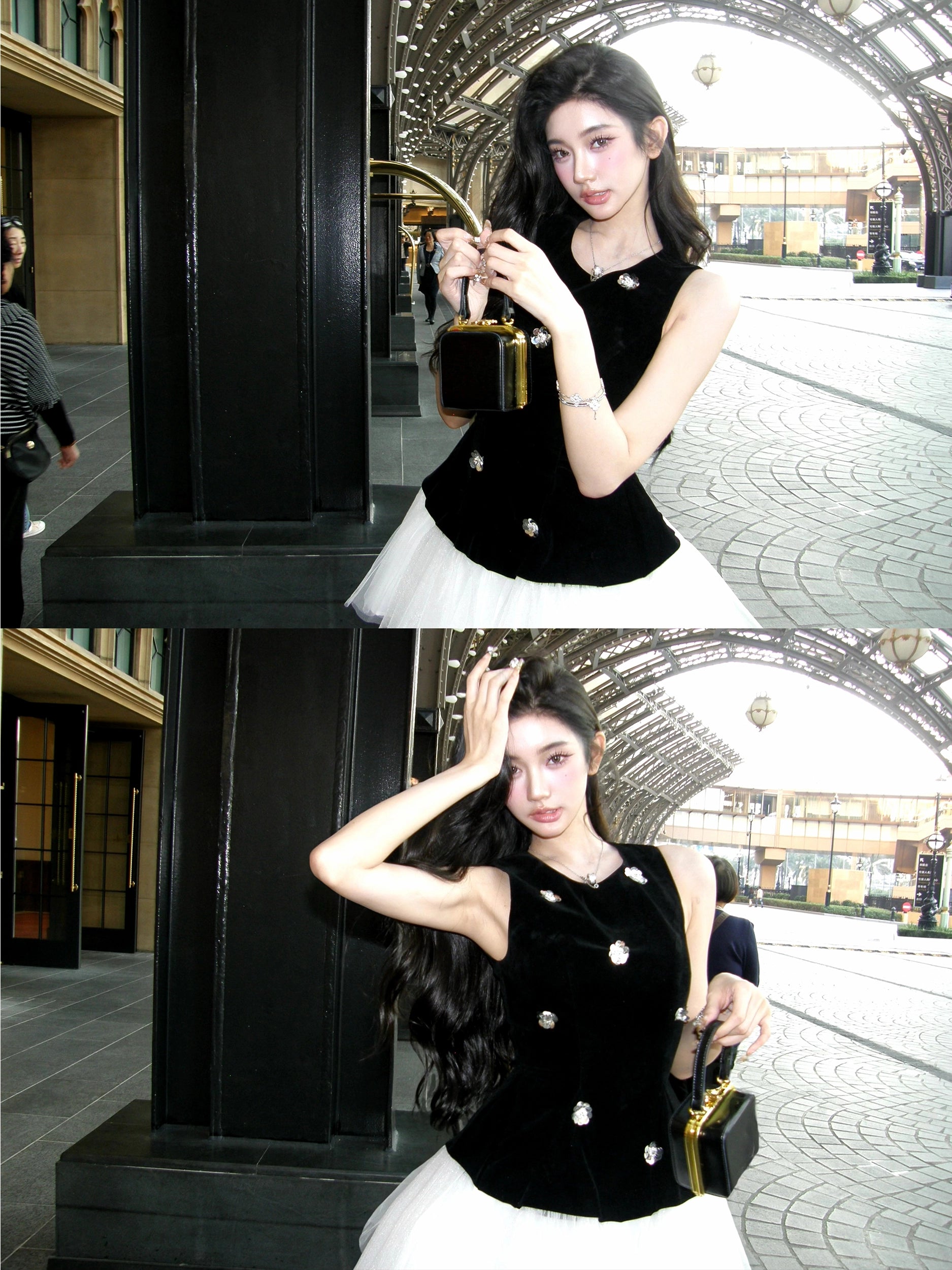 Black Princess Tulle Dress