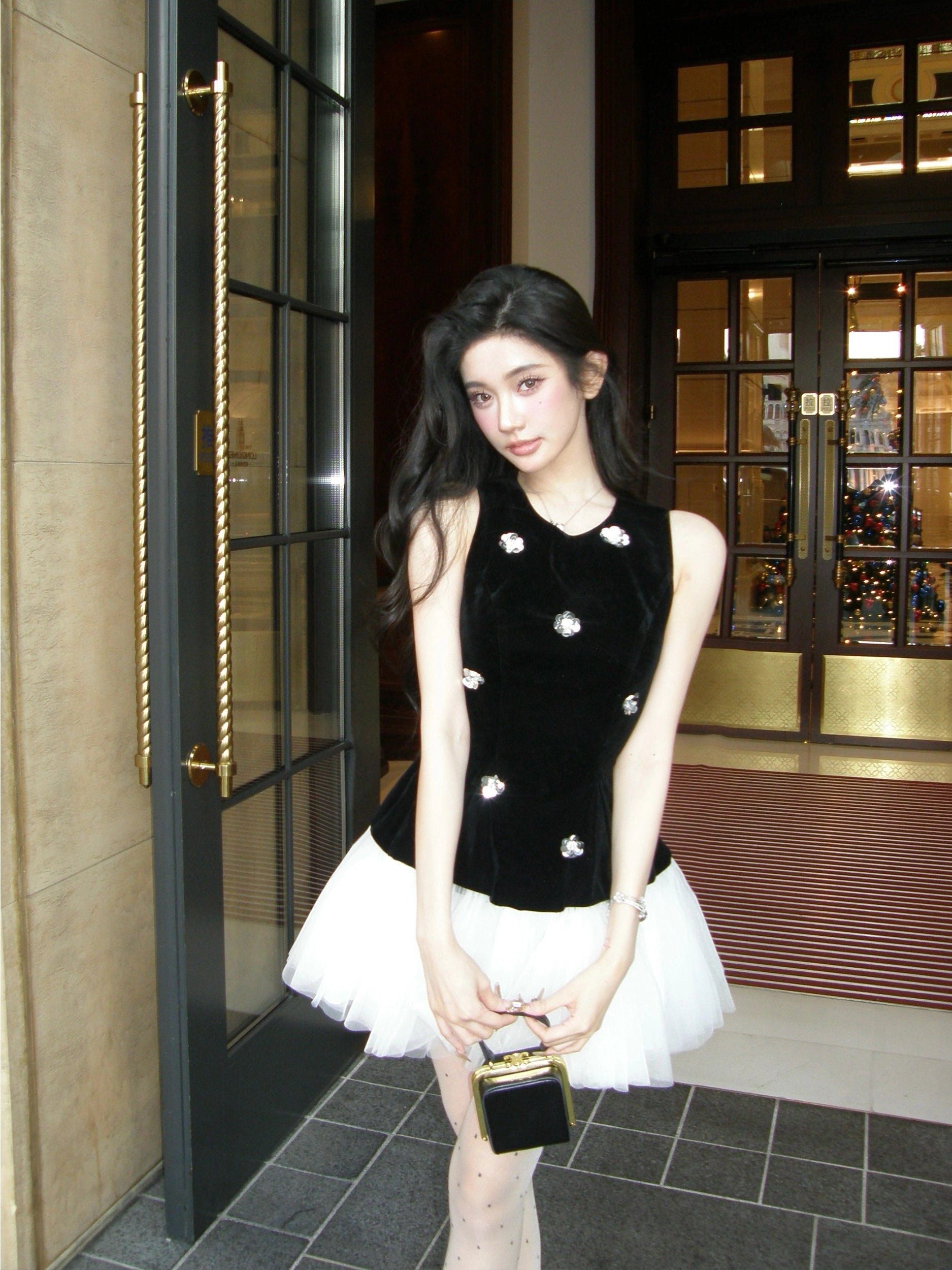 Black Princess Tulle Dress