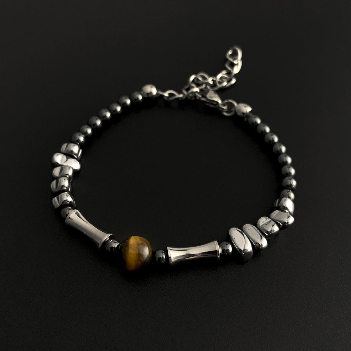 Tiger's Eye Beaded Bracelet