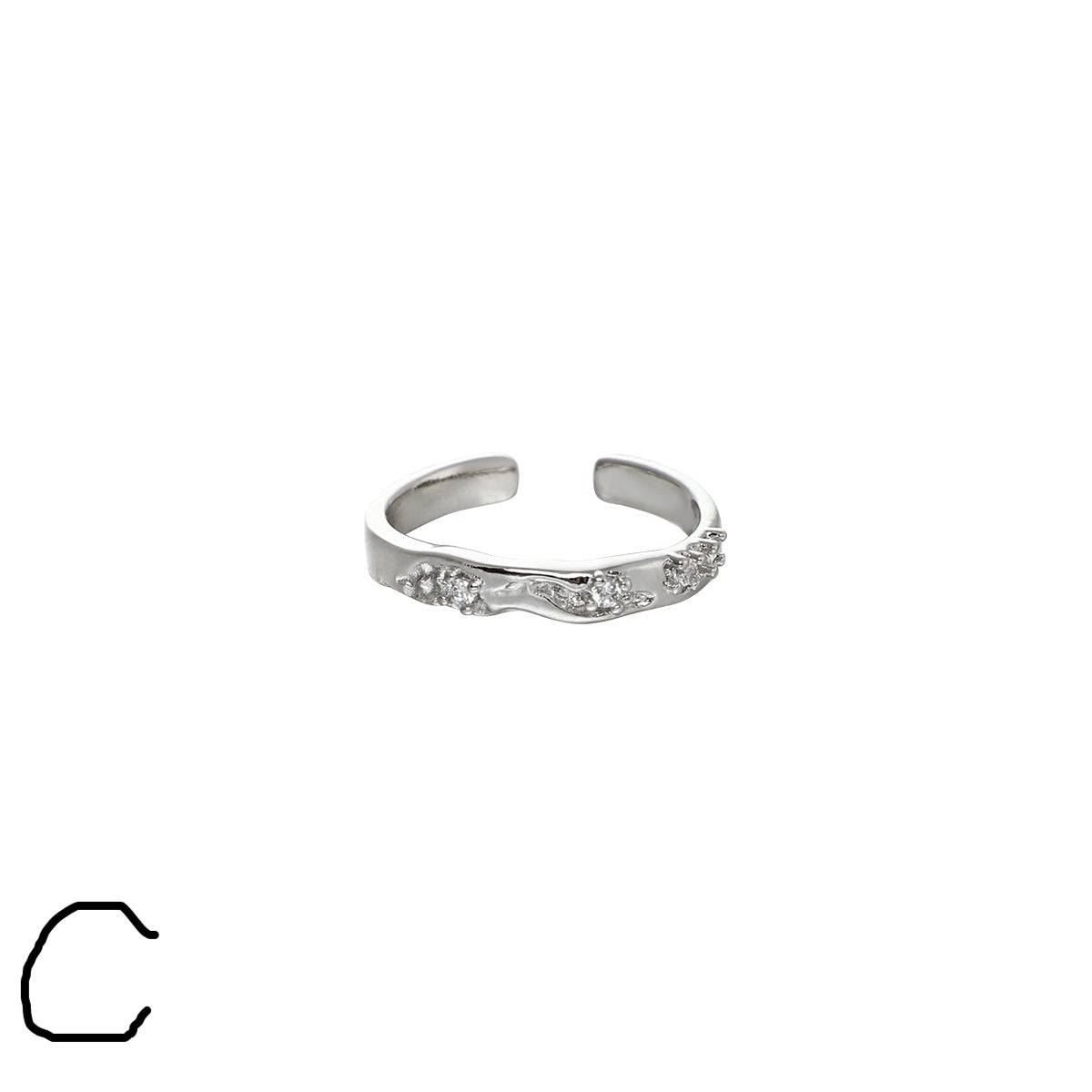 Minimalist Neutral Style Personalized Ring ArtsKoreanMan