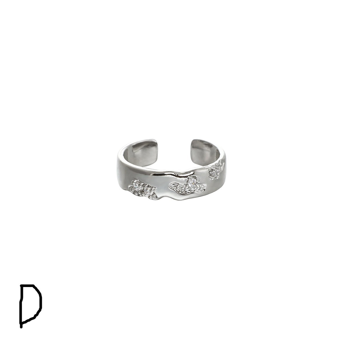 Minimalist Neutral Style Personalized Ring ArtsKoreanMan