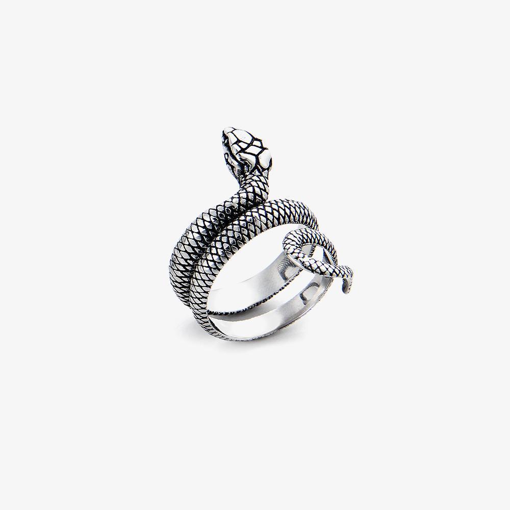 Titanium Snake Ring ArtsKoreanMan