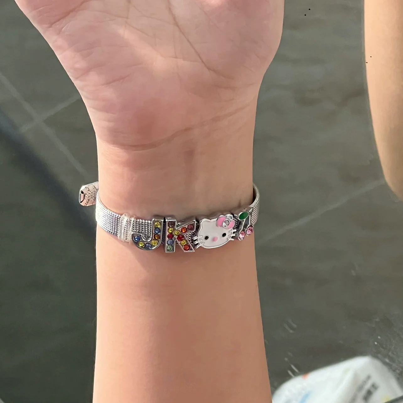 Y2K Kitty Cat Cartoon Bracelet