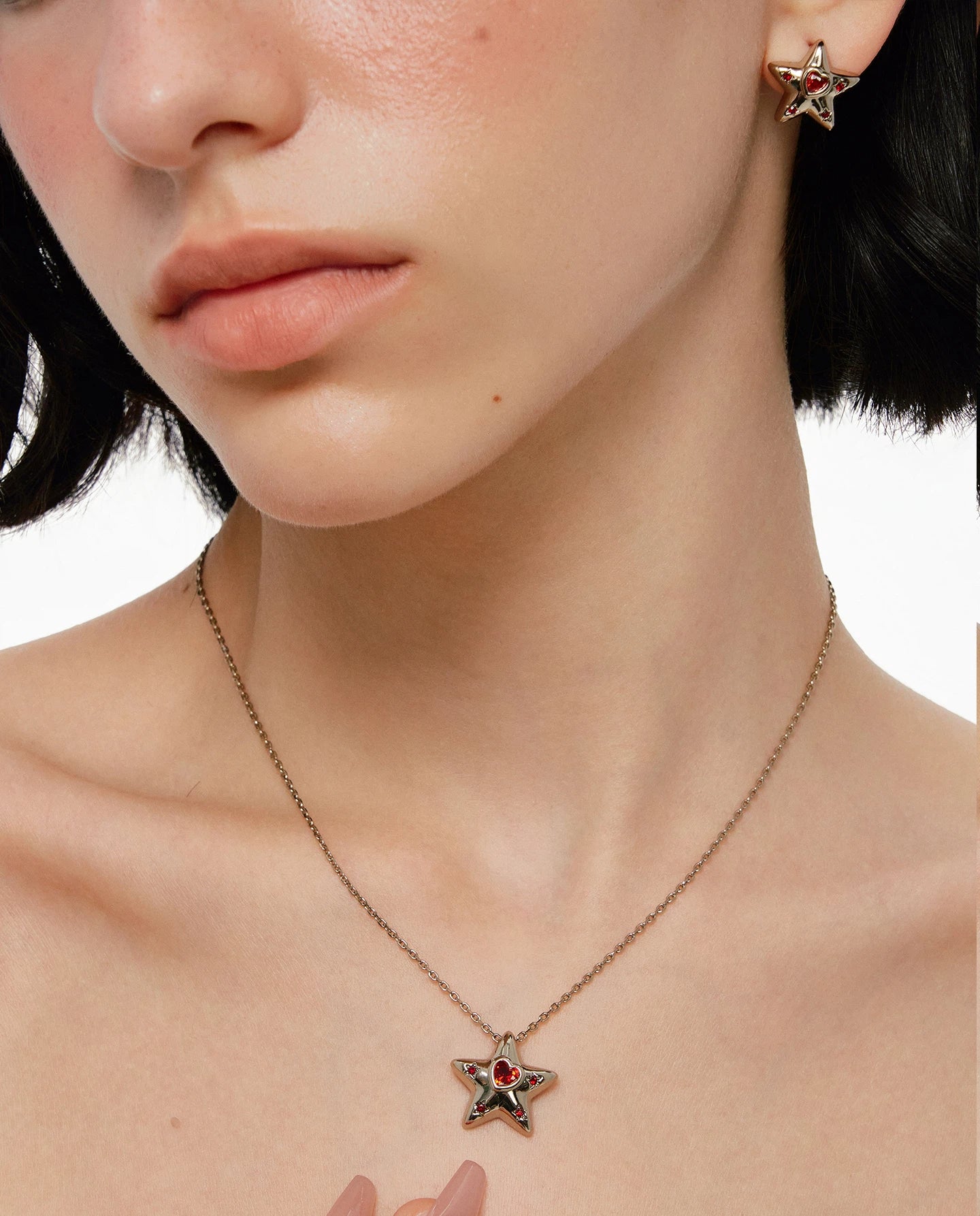 Minimal Star Sweater Necklace