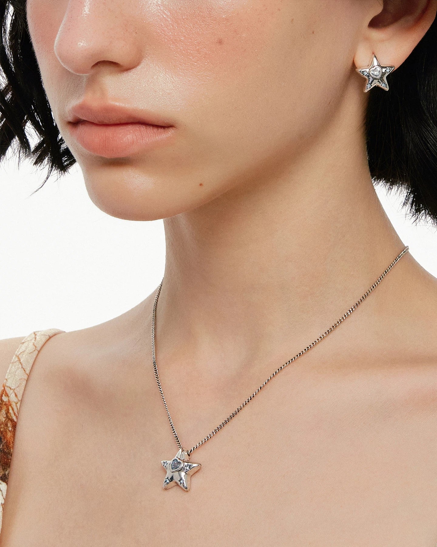 Minimal Star Sweater Necklace