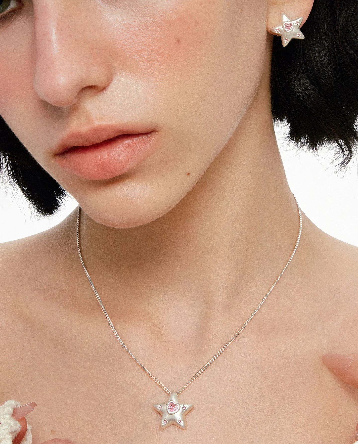 Minimal Star Sweater Necklace